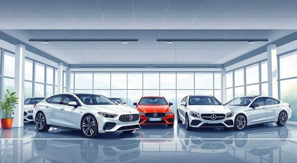 Автосалоны архитектура