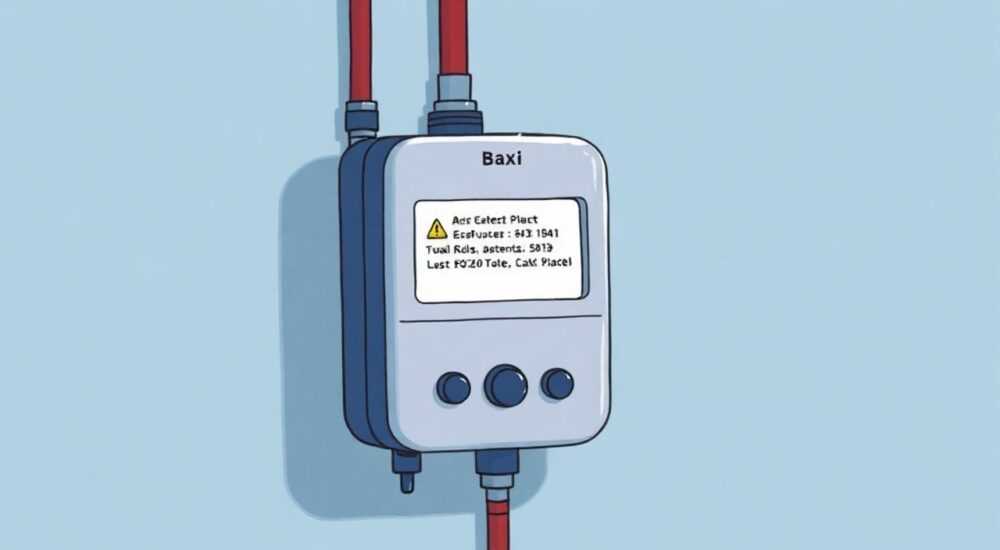 Baxi e01 ошибка что