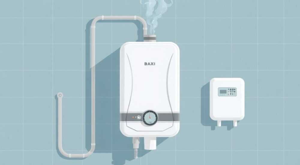 Baxi слабый напор горячей воды