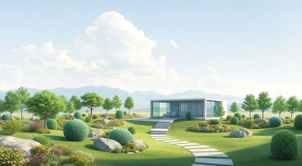 Блоки автокад ландшафт