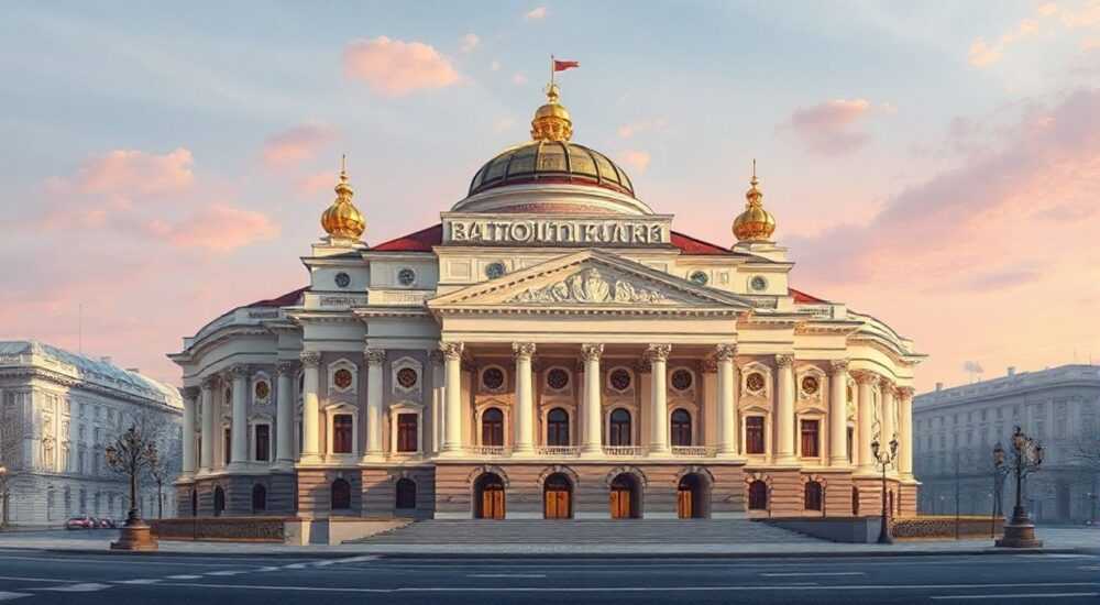 Большой театр в москве стиль архитектуры