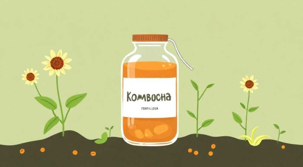 Чайный гриб для растений как удобрение