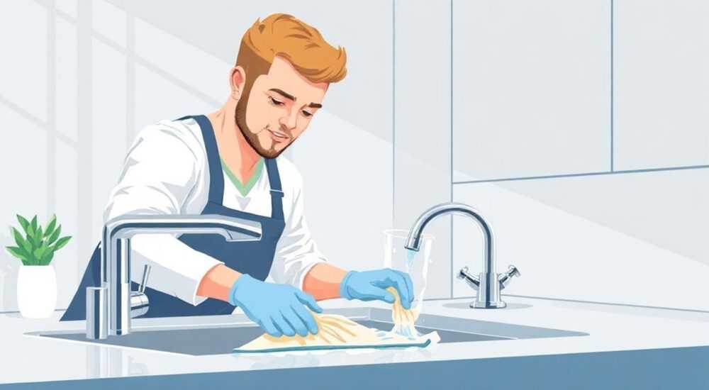 Чем чистить хромированные смесители