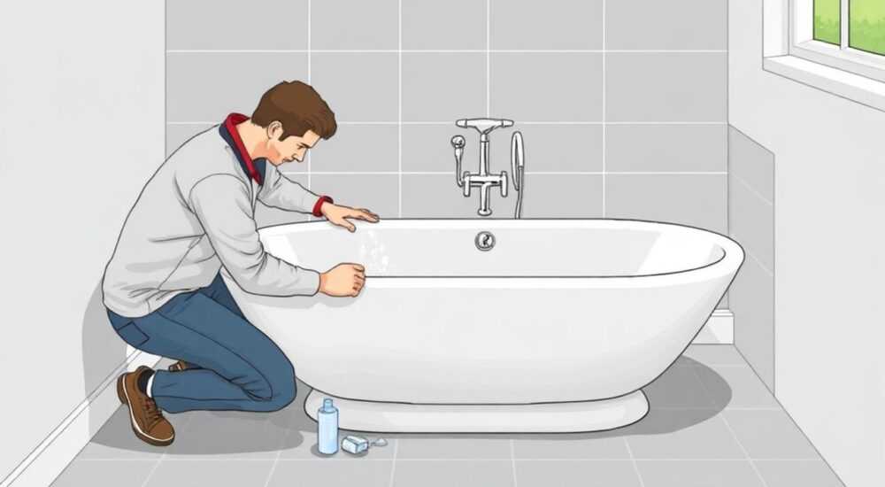 Чем клеят уголок между ванной и плиткой