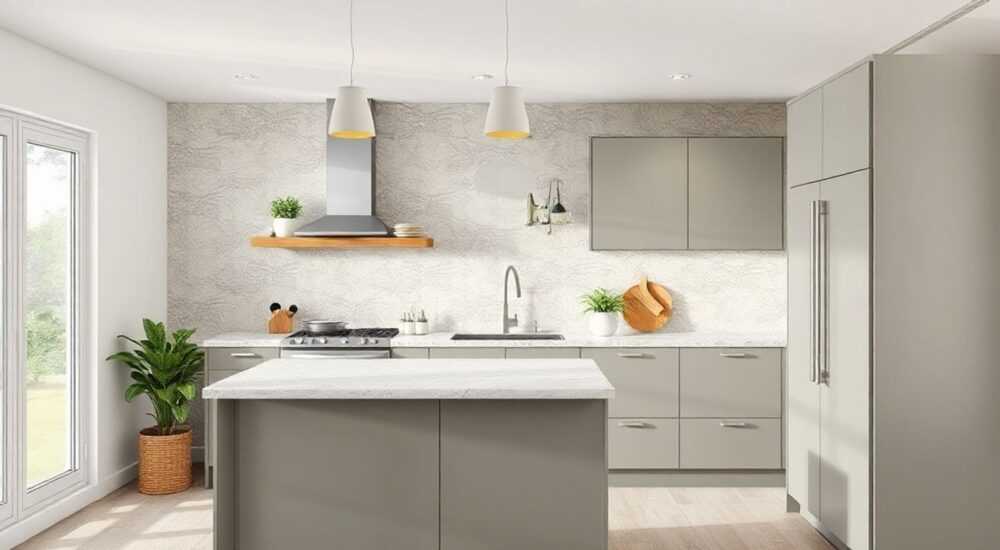 Чем можно оформить стены кроме обоев на кухне