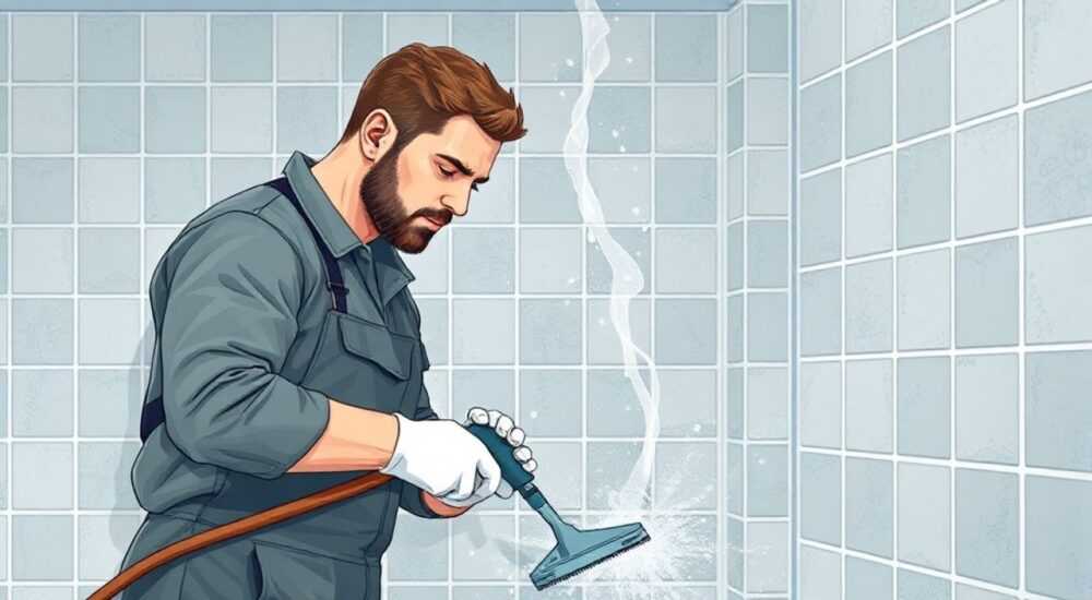 Чем очистить швы между плитками в ванной от никотина
