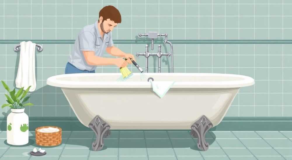 Чем отполировать чугунную ванну