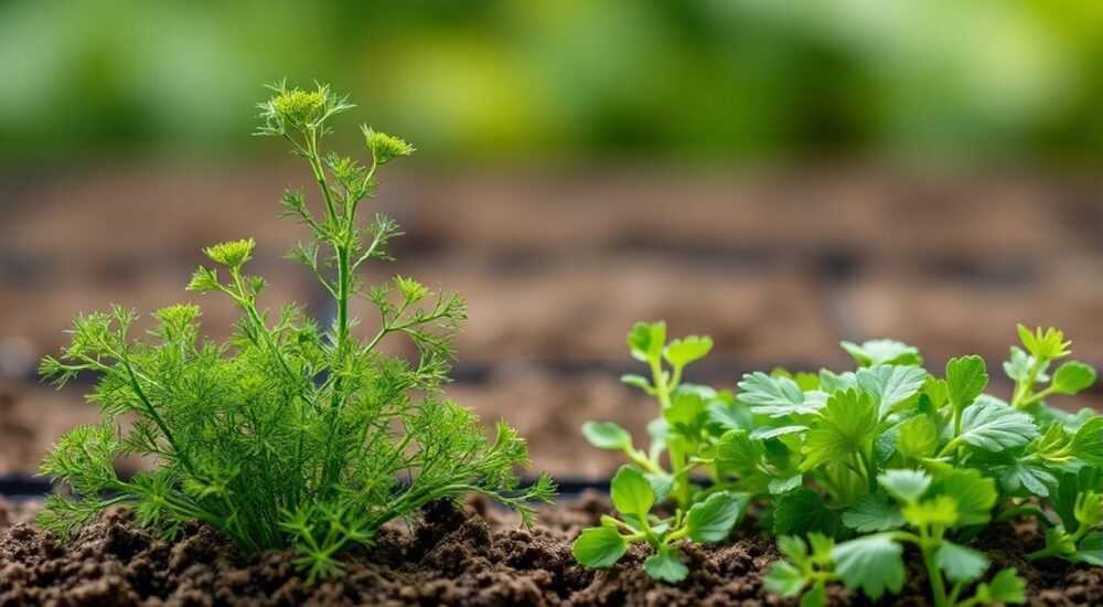 Чем подкормить петрушку и укроп для роста на грядке