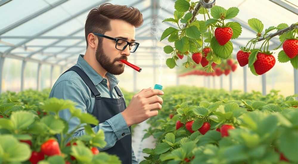 Чем полезен дымокур для клубники в теплице