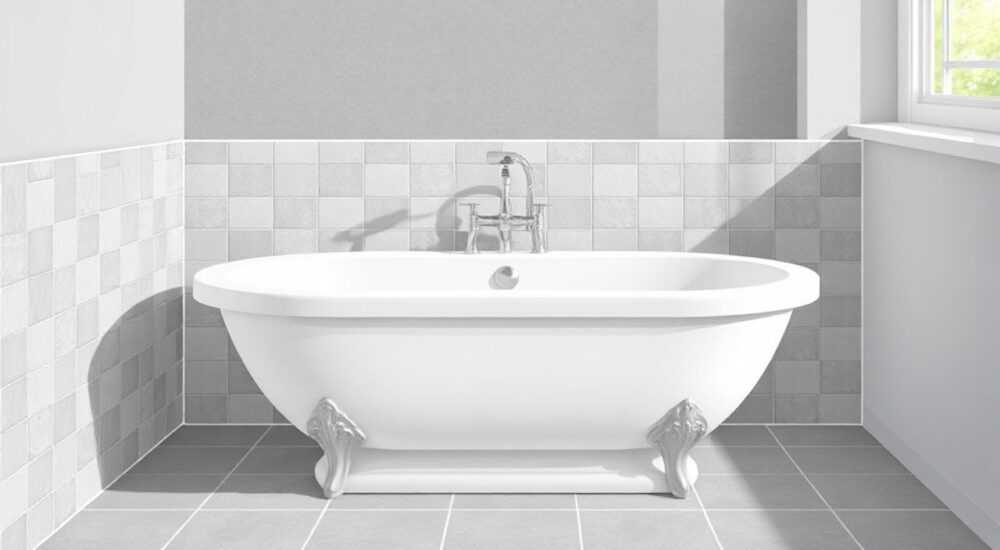 Чем заделать расстояние между ванной и плиткой если ванна короче