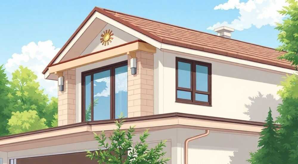 Чем закрыть карниз крыши дома