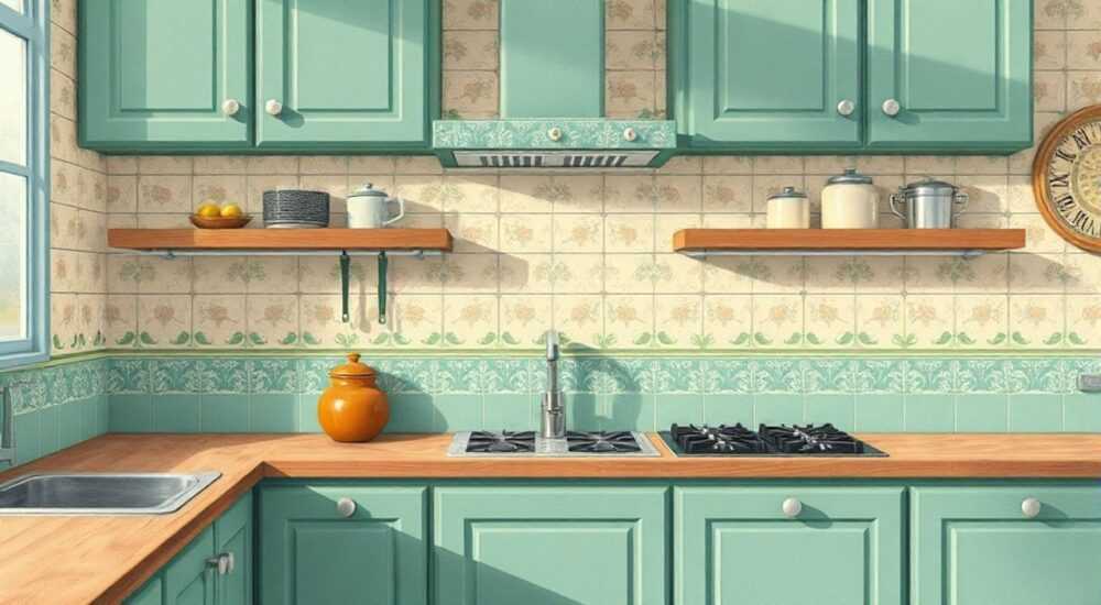Чем закрыть старую советскую плитку на кухне