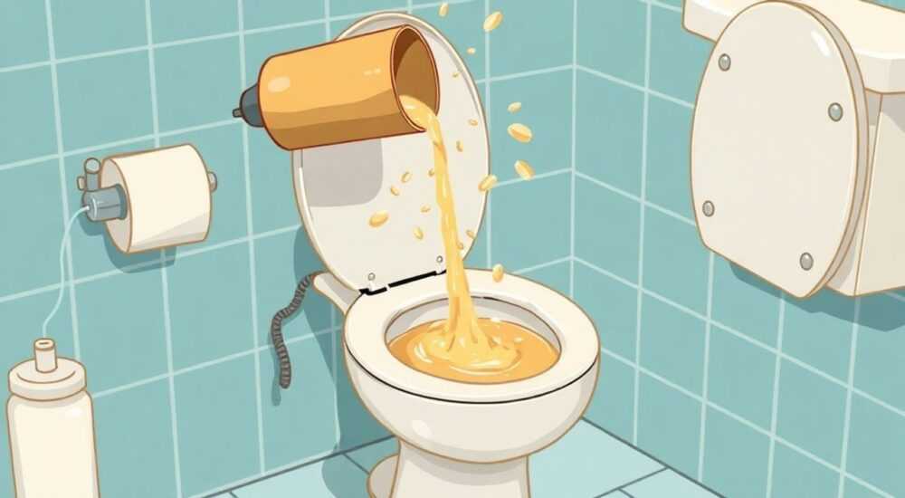 Что будет если дрожжи кинуть в унитаз