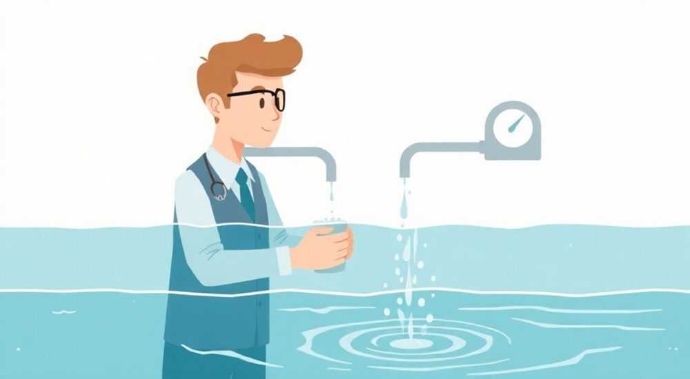 Что делать если в счетчике вода
