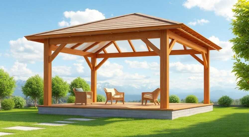 Что кладут под мягкую черепицу на крышу беседки