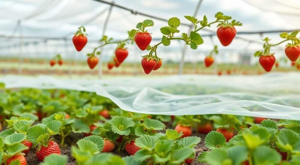 Что лучше для посадки клубники агроволокно или пленка