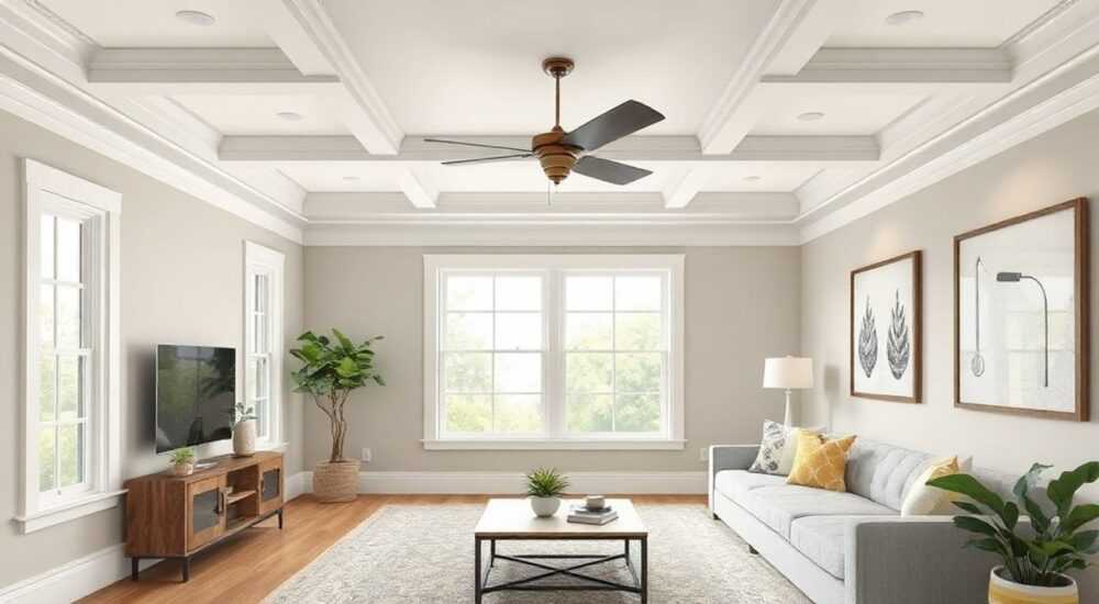 Что можно сделать вместо потолочного плинтуса фото