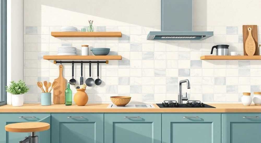 Что нужно для укладки плитки на стену на кухне