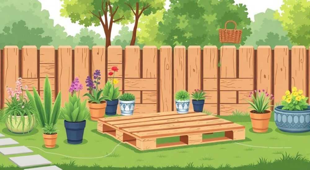 Что сделать из паллетов на даче