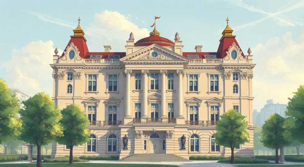 Что такое ампир в архитектуре