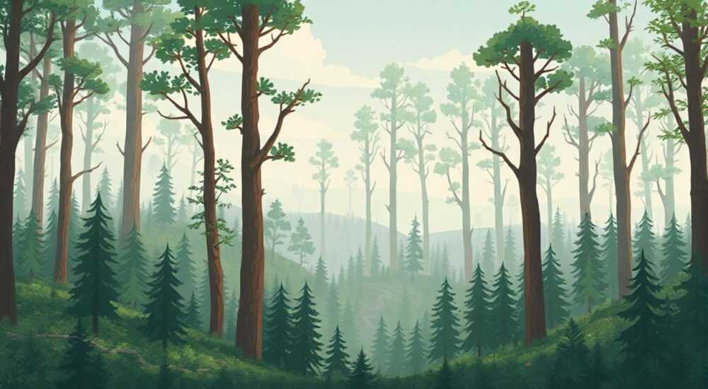 Что такое лесной ландшафт