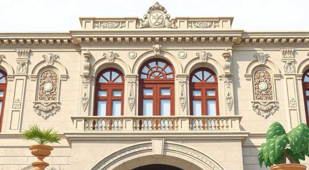 Декоративные элементы архитектуры