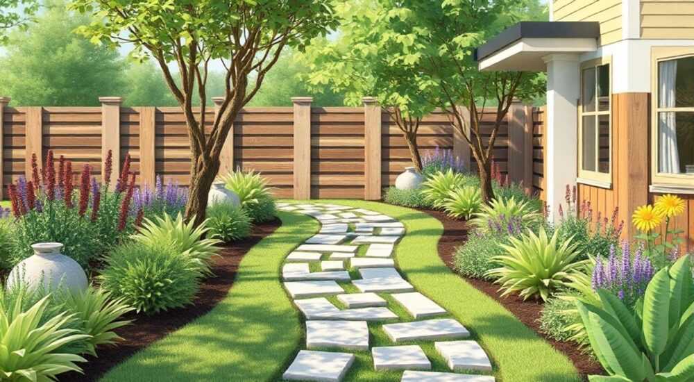 Дешевые садовые дорожки своими руками