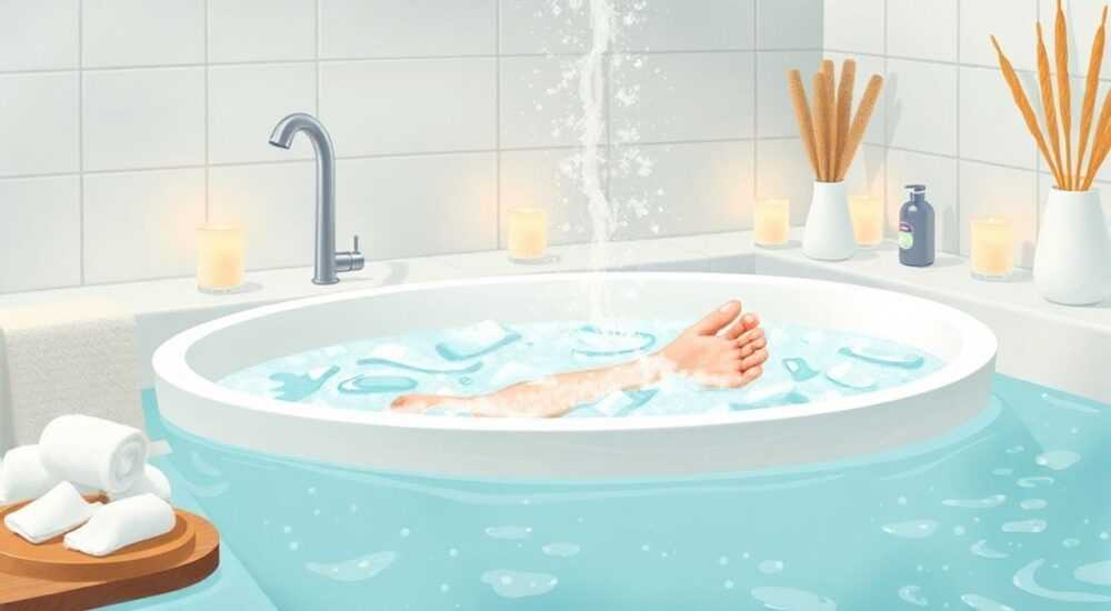 Для чего солевые ванны для ног