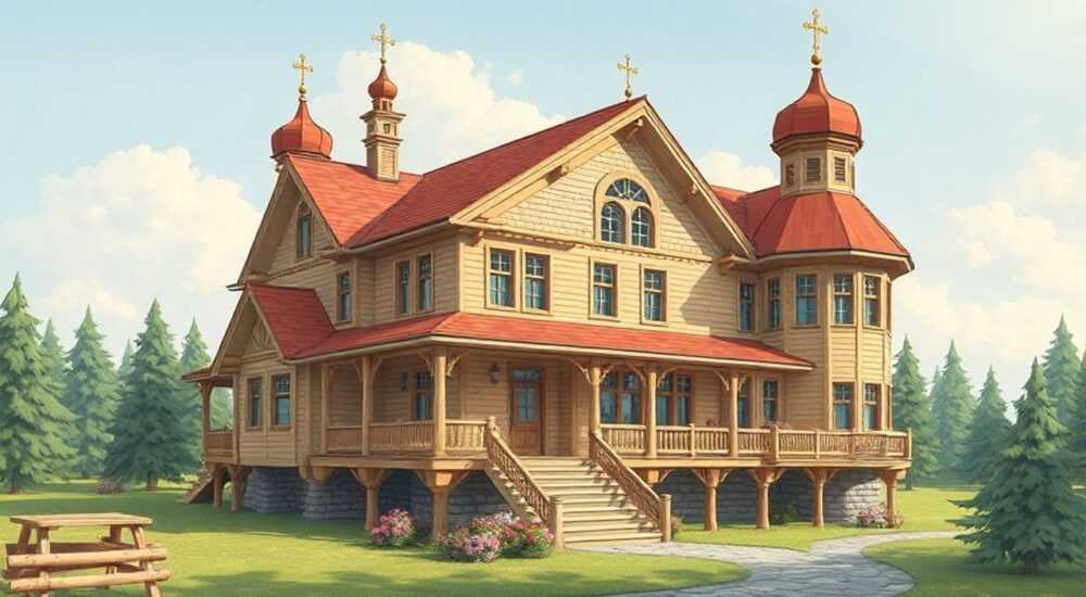 Для изучения русской деревянной архитектуры