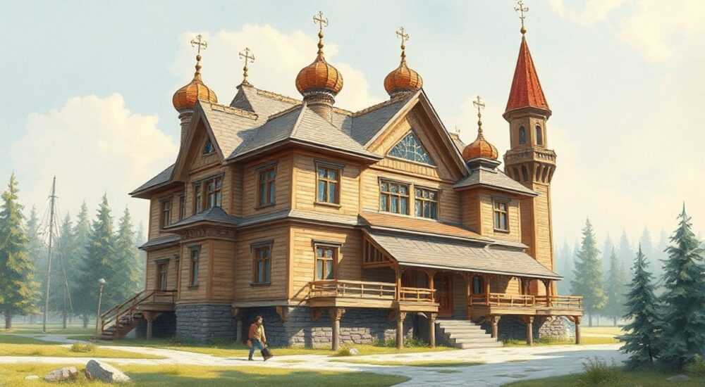 Для изучения русской деревянной архитектуры xvi xvii веков мы располагаем немногочисленными