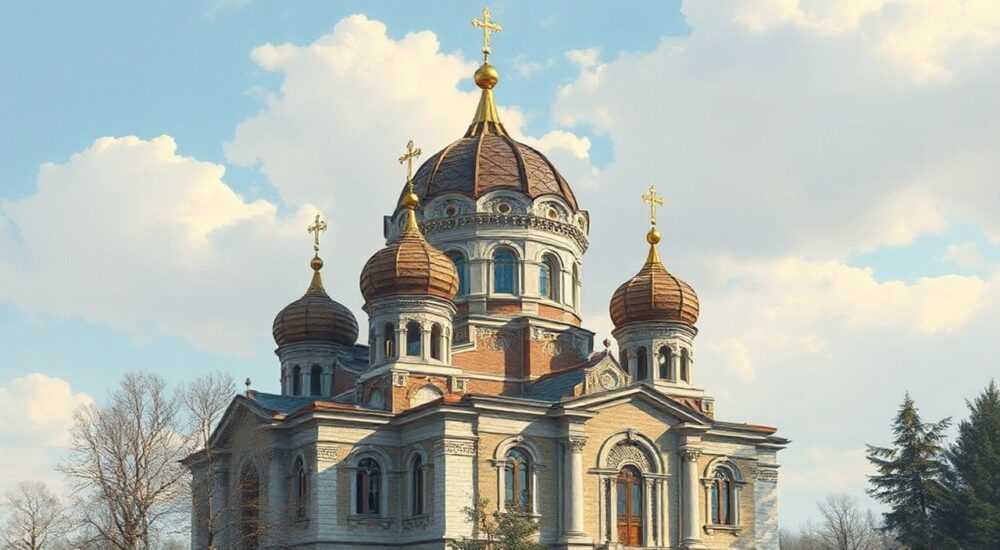 Древнерусская крестово купольная архитектура