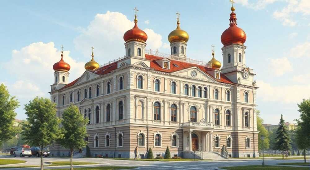 Древнерусский стиль архитектуры примеры