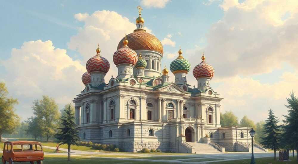 Древнерусское зодчество в архитектуре