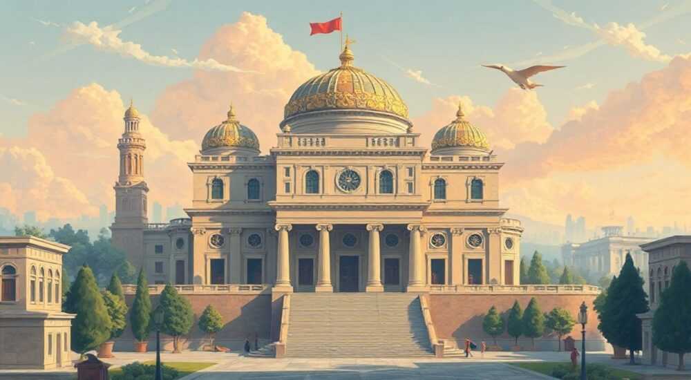 Элементы ампира в архитектуре