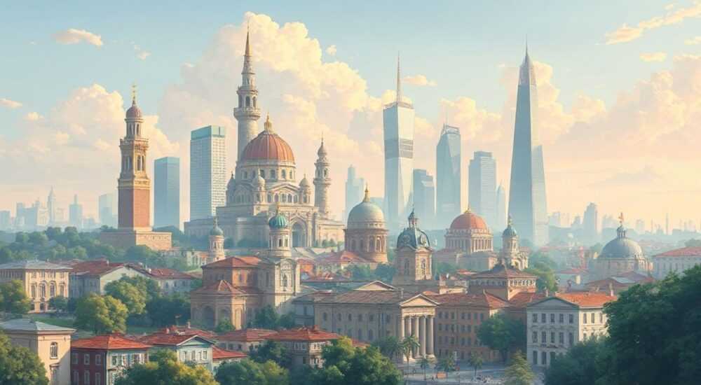 Этот город известен старинной архитектурой п п