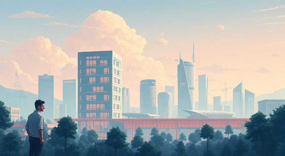 Фон архитектура