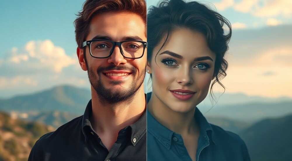 Фотошоп как объединить 2 фото