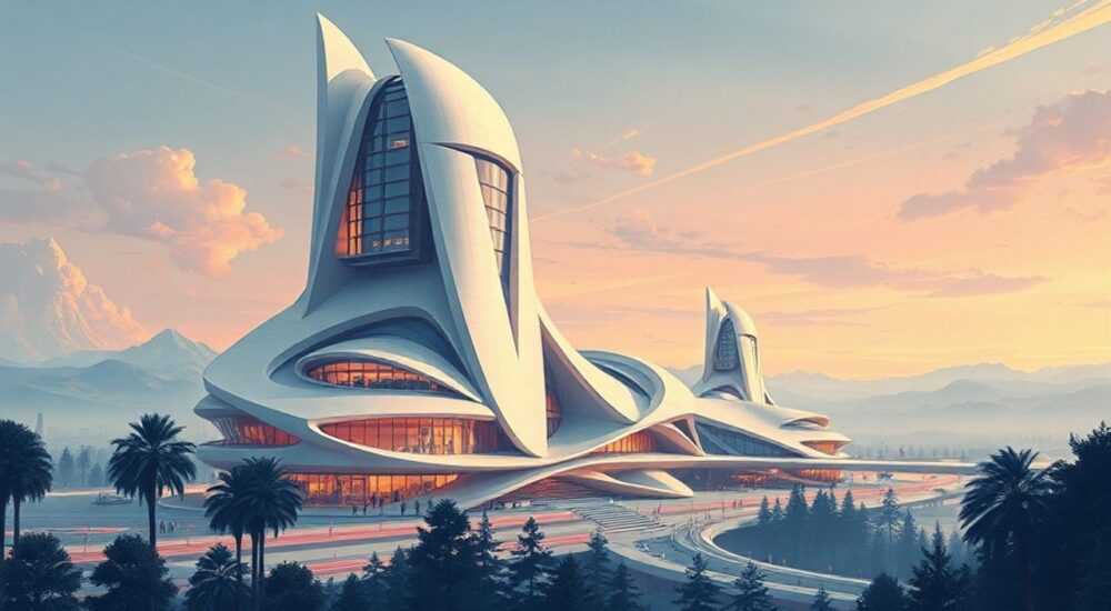 Футуристичная архитектура