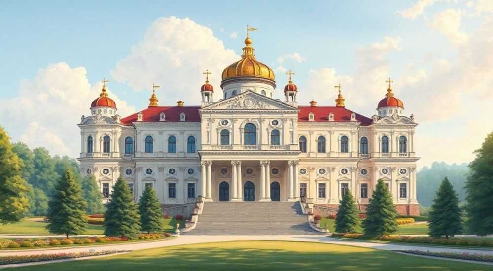 Гатчинский дворец архитектура