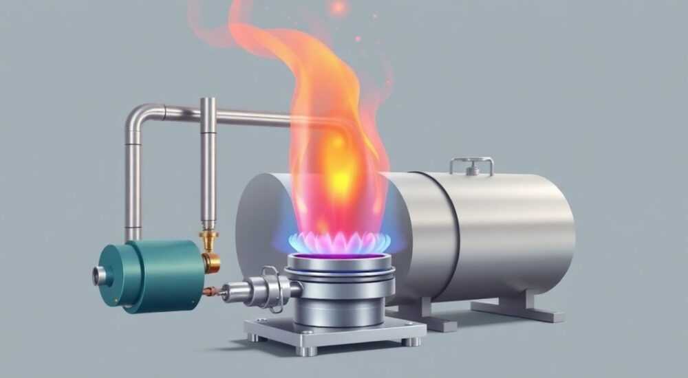 Газовая горелка для котла отопления