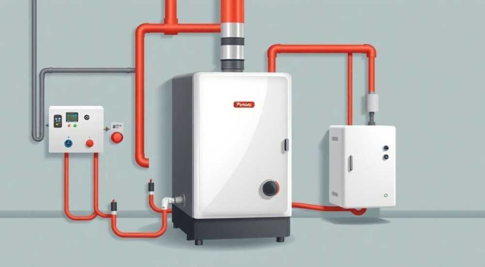 Газовый котел для открытой системы отопления