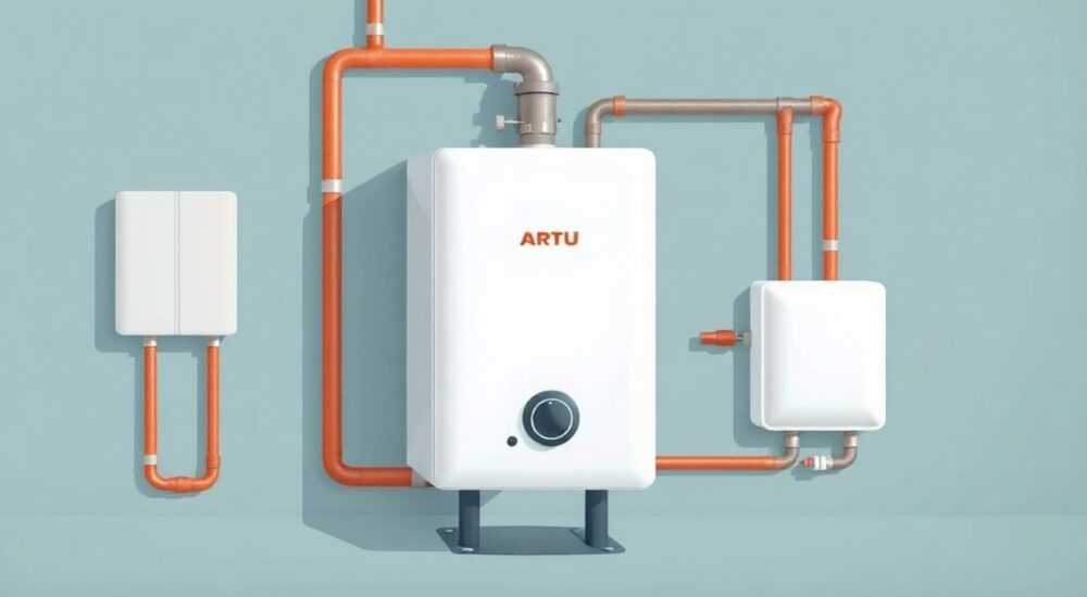 Газовый котел для отопления арту