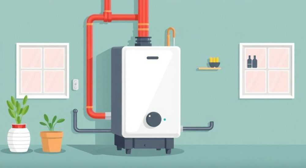 Газовый котел для отопления дома 150 м2