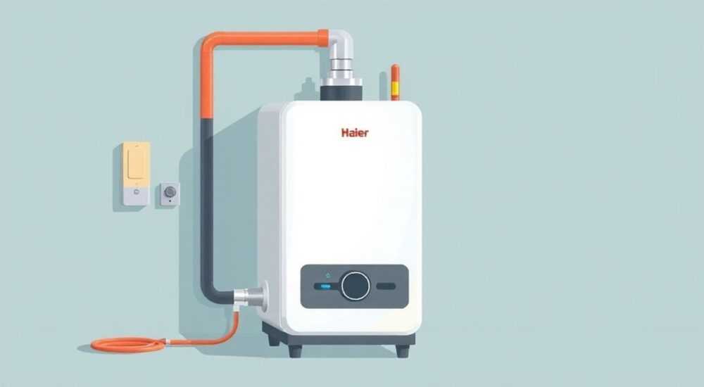 Газовый котел для отопления haier