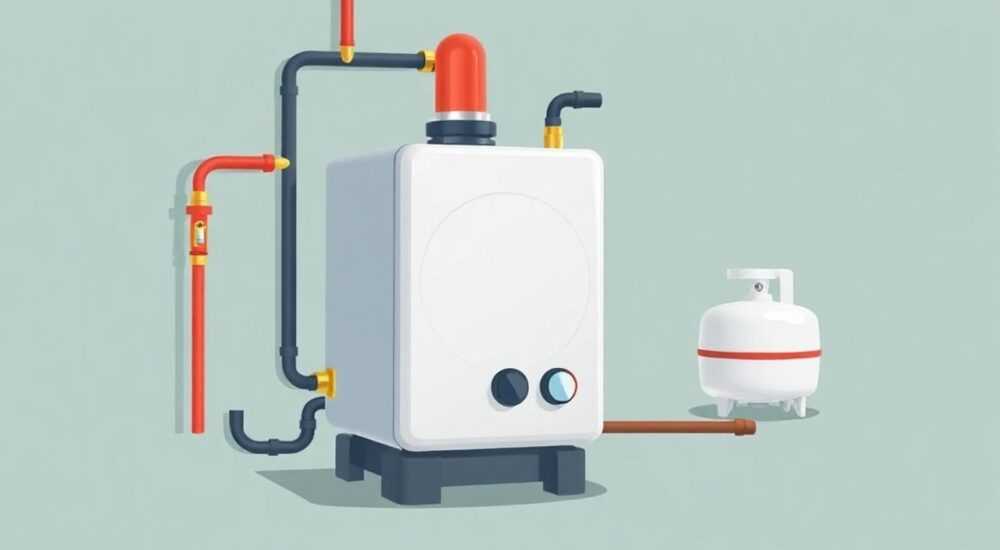 Газовый котел для сжиженного газа для отопления