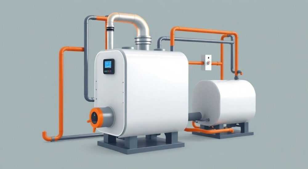 Газовый котел отопления устройство