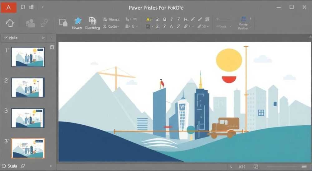 Где изменить размер слайда в powerpoint