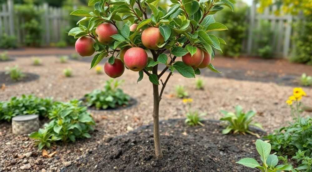 Где лучше посадить яблоню на садовом участке