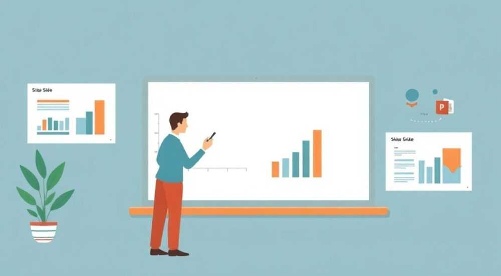 Где посмотреть размер слайда в powerpoint