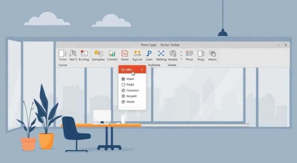 Где располагается и как настраивается панель быстрого доступа в окне ms powerpoint